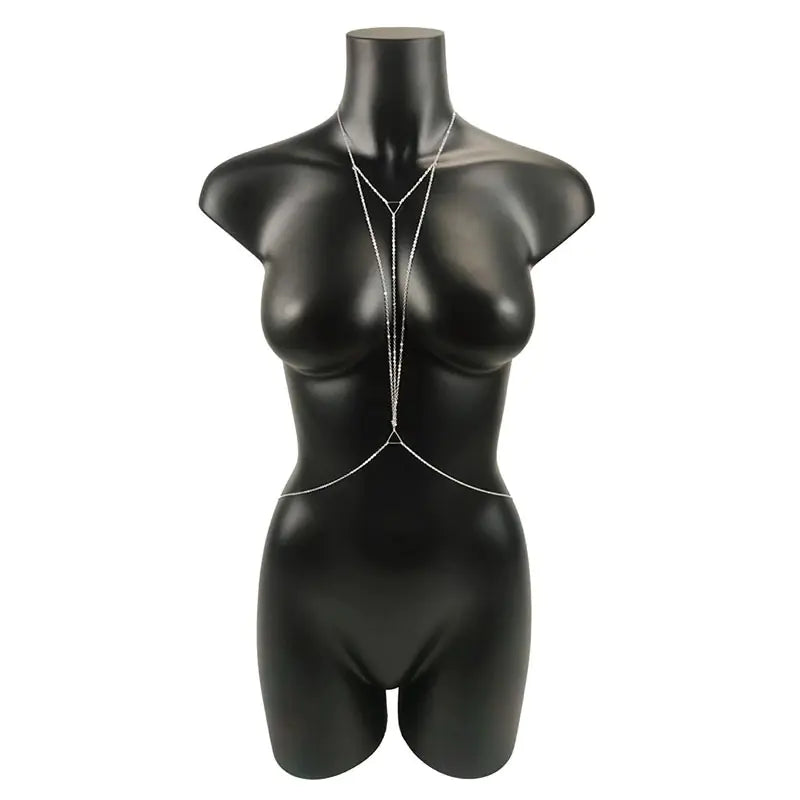 Gothic Body Chain Necklace for Summer Beach Style