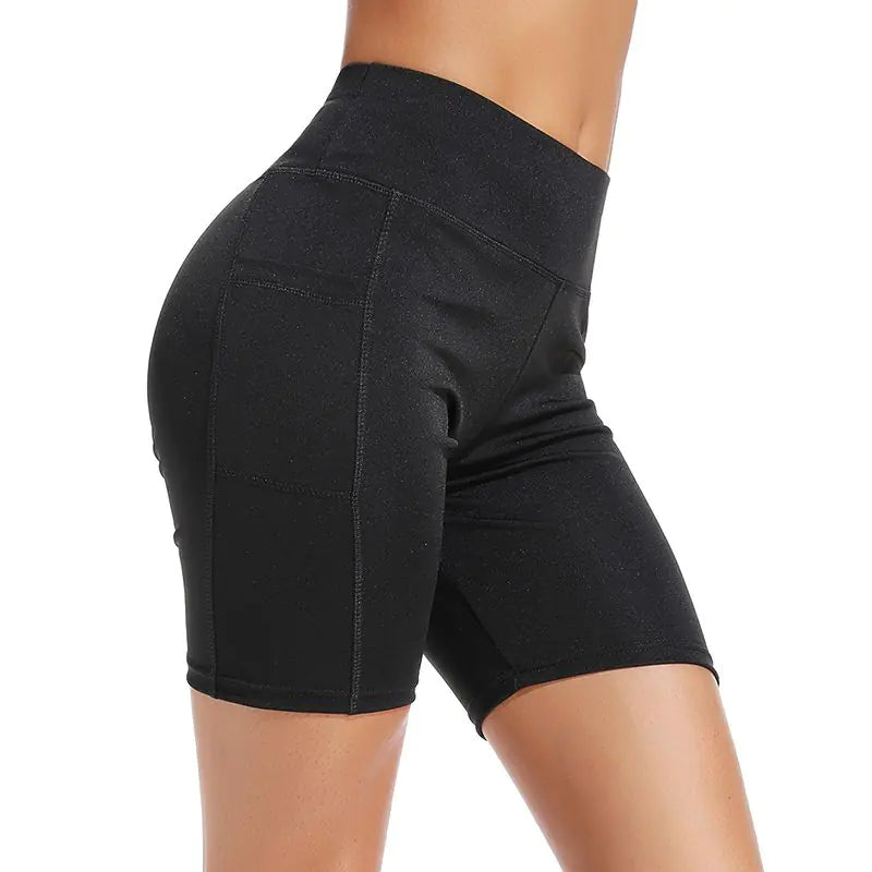 High Waisted Biker Shorts