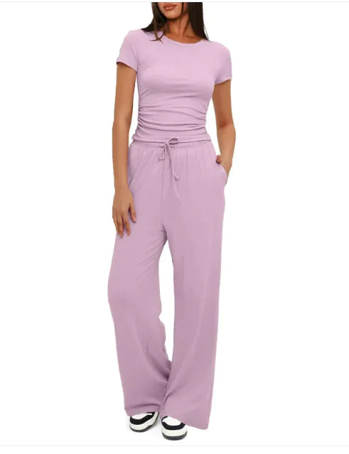 Two-Piece Summer Sportswear Set