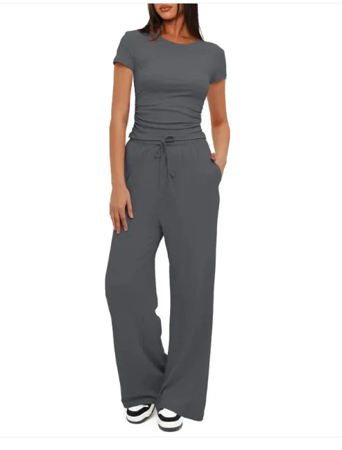 Two-Piece Summer Sportswear Set