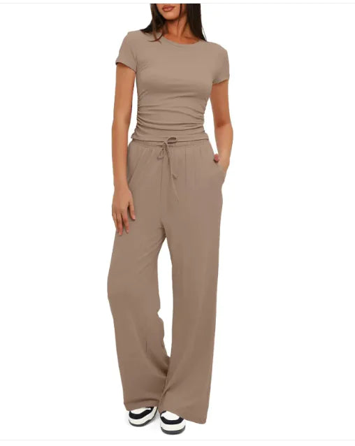 Two-Piece Summer Sportswear Set