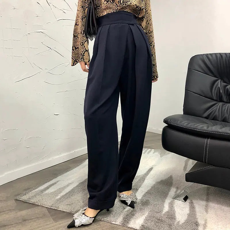 High-Waisted Harem Pants