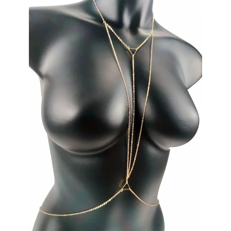 Gothic Body Chain Necklace for Summer Beach Style