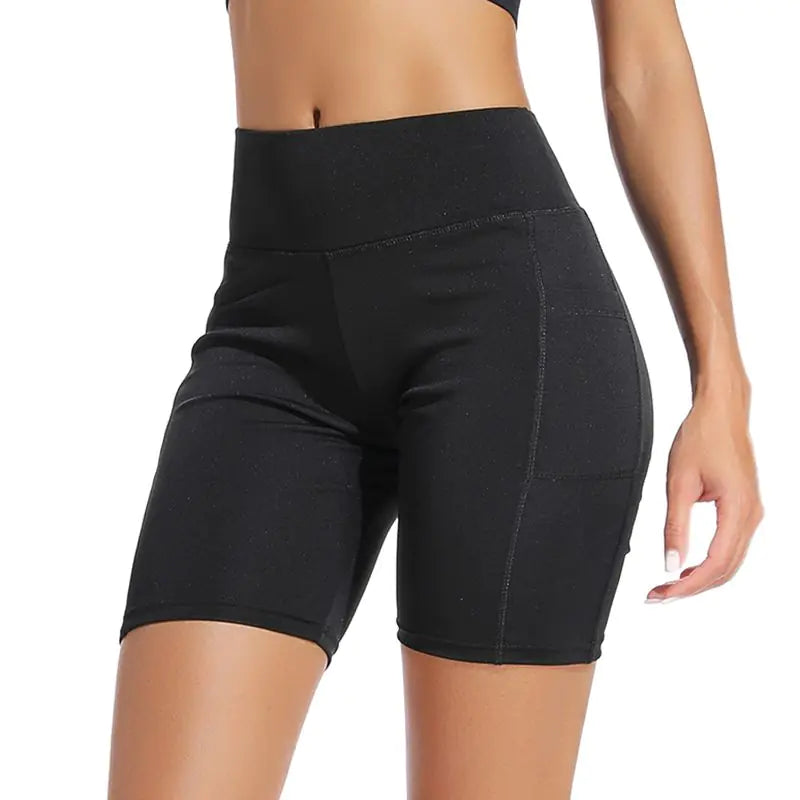 High Waisted Biker Shorts