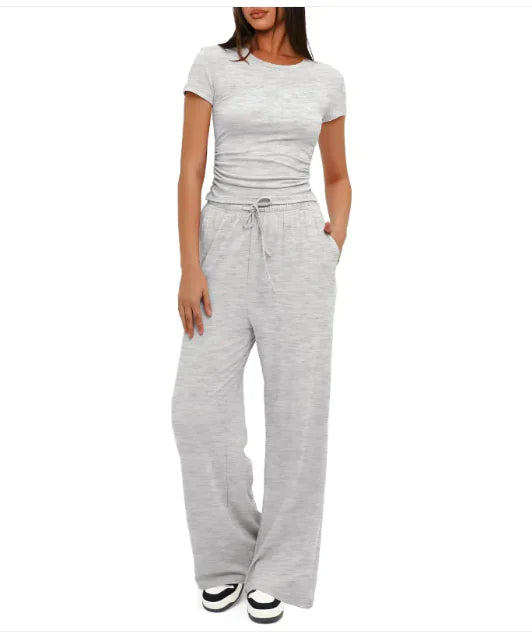Two-Piece Summer Sportswear Set