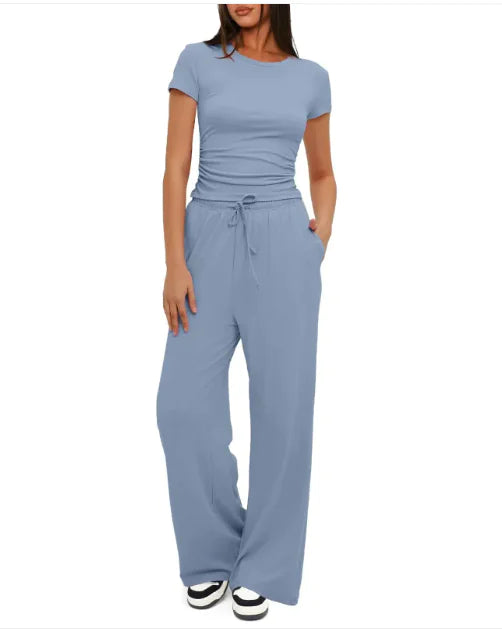 Two-Piece Summer Sportswear Set