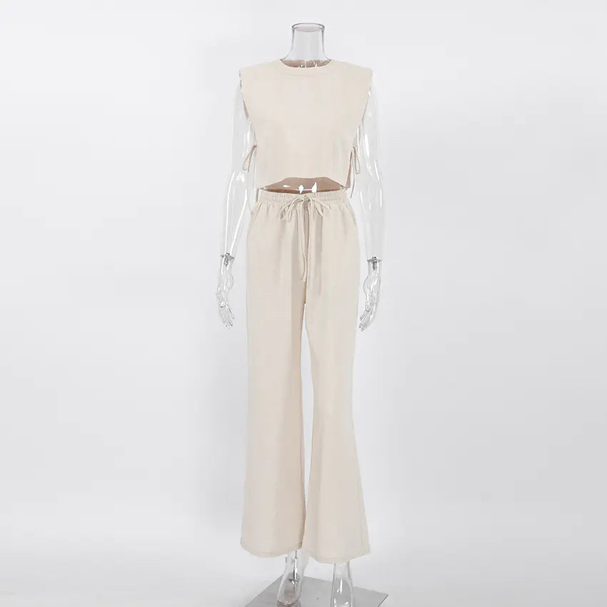 Cotton-Linen Two-Piece Set