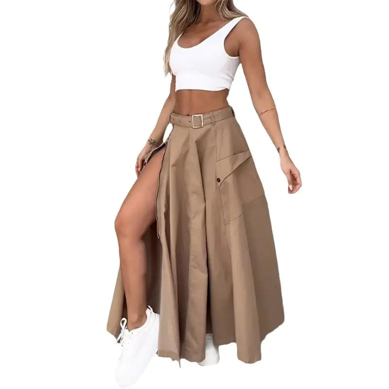 Sleeveless Two-Piece Summer Set