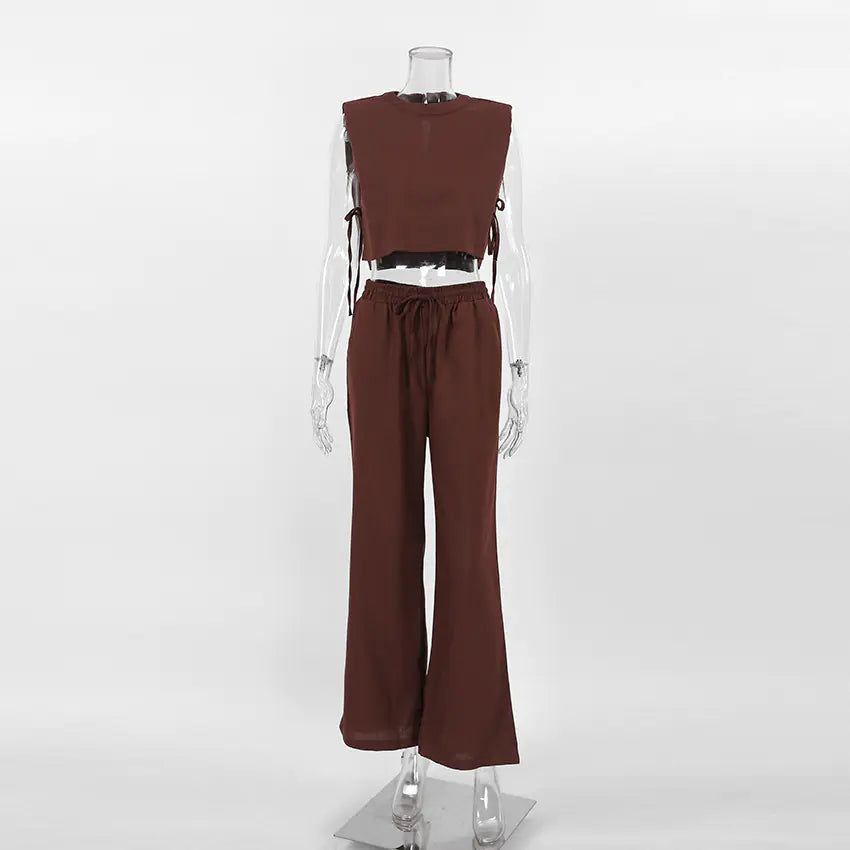 Cotton-Linen Two-Piece Set