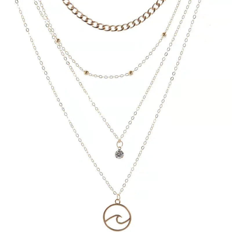 Multi-Layer Pendant Necklace
