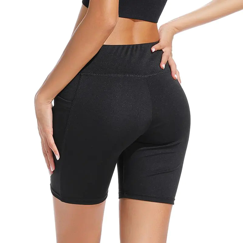 High Waisted Biker Shorts