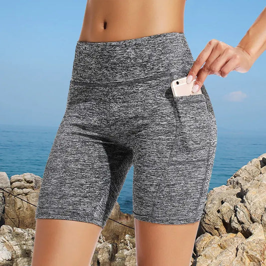 High Waisted Biker Shorts