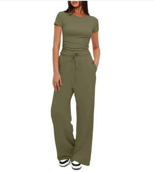 Two-Piece  Summer Sportswear  Set