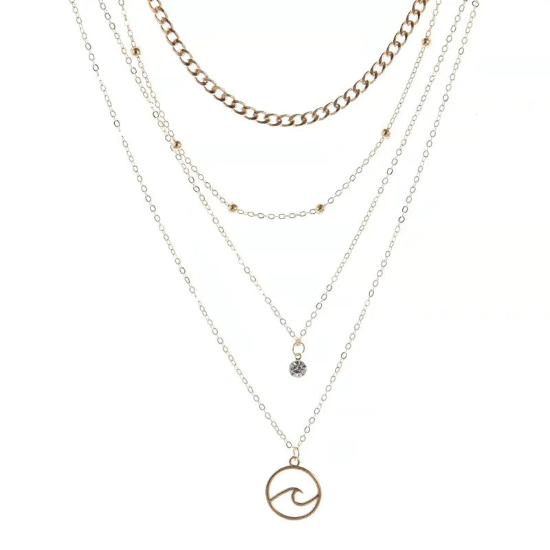 Multi-Layer Pendant Necklace
