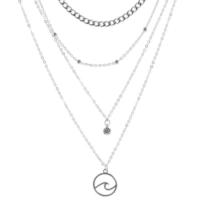 Multi-Layer Pendant Necklace