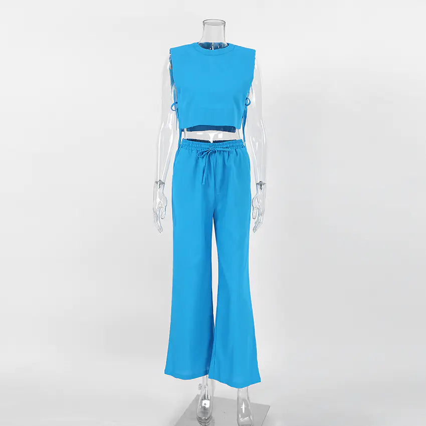 Cotton-Linen Two-Piece Set