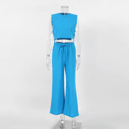 Cotton-Linen Two-Piece Set