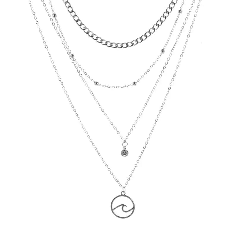 Multi-Layer Pendant Necklace