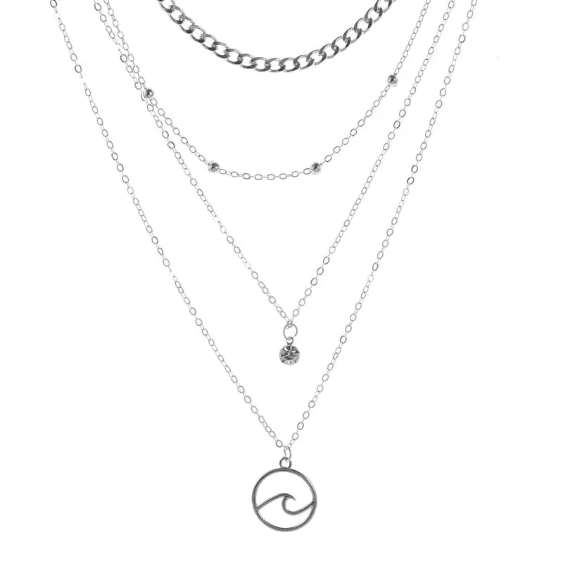 Multi-Layer Pendant Necklace